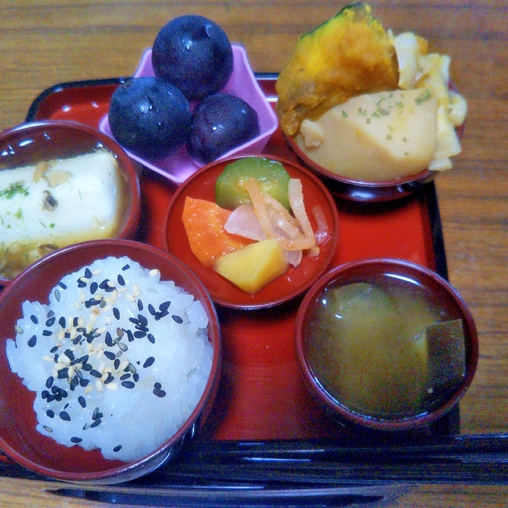 お盆の精進御膳 ナスの味噌汁 レシピ 作り方 By あけぼのマジック 楽天レシピ